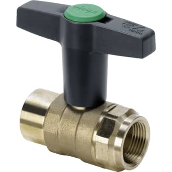 [035628308] Viega easytop kuglehane 1 rødgods M/M