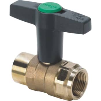 [035628310] Viega easytop kuglehane 1 1/4 rødgods M/M