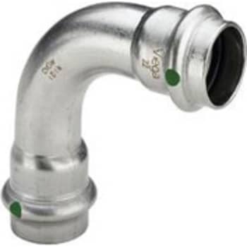 [035702015] 15 mm Bøjning Sanpress Inox 90° muffe/muffe