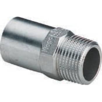 [035781222] 18 mm x 1/2" Indstik Sanpress Inox nippel/nippel