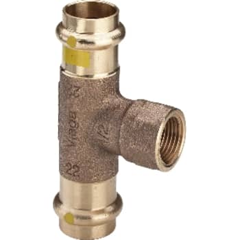[037533263] 22 x 1/2" x 22 mm Tee Profipress Gas