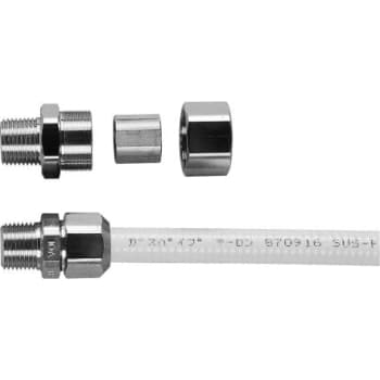 [039020025] 25 mm Union-nippel rustfri gasrør 1"
