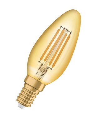 [5657033467] OSRAM Vintage 1906 LED kerte 4W/825 (36W) E14 guld