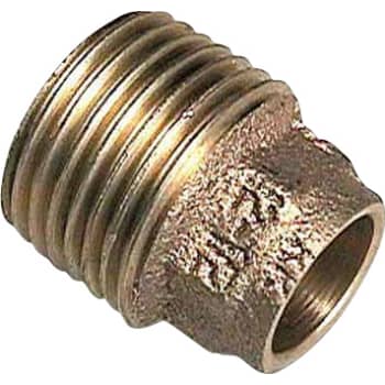 [042244132] 12 mm x 1/2" Lodde overgang muffe/nippel