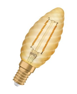 [5657033506] OSRAM Vintage 1906 LED kerte snoet 2,5W/825 (22W) E14 guld