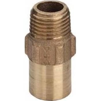 [042284022] 22 mm x 3/4" Lodde overgang nippel/nippel