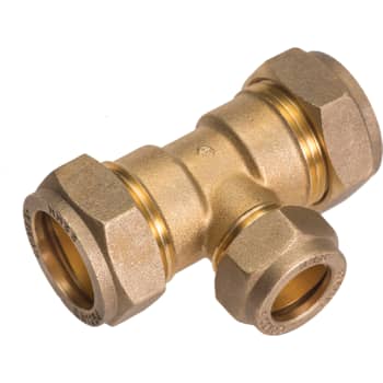 [044030424] Conex 28x15x28mm komp. tee   godkendt til pex og kobber
