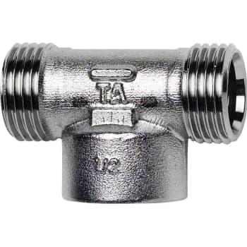 [044247015] 1/2" TA FPL tee nippel/muffe/nippel
