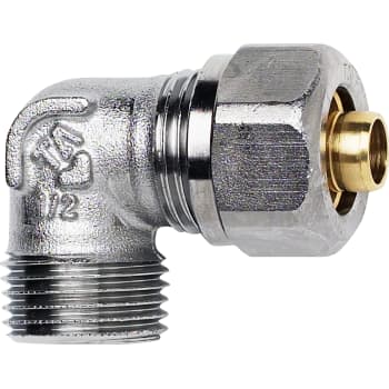 [045121015] 1/2" x 15 mm TA Pex vinkel nippel