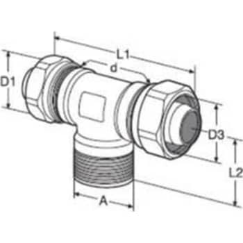 [045131222] 18 mm x 1/2" Pex tee