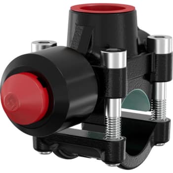 [013743004] Flamco T-Plus 1/2"-1/2" Anboringstee, coated. 25 bar