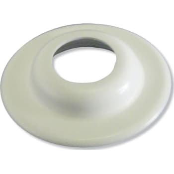 [015211015] 1/4" Plastbøsningskrave hvid