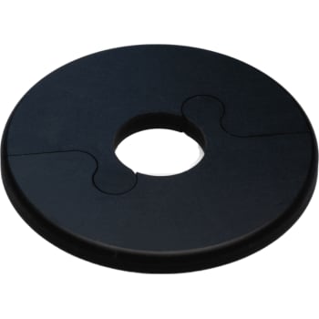 [015300115] Alu Fit Rosette Ø16 Sort 