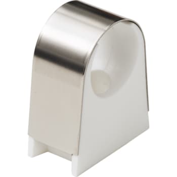 [016551118] Ø18 mm 2click rustfri rørbærer - 16 mm afstand til væg