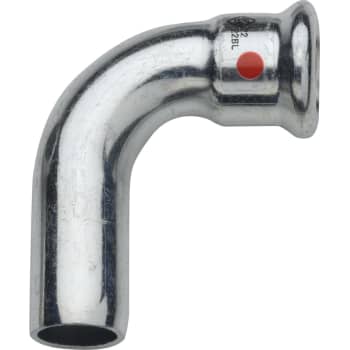 [034701118] 18 mm TURBO Steel bøjning 90G. muffe/nippel