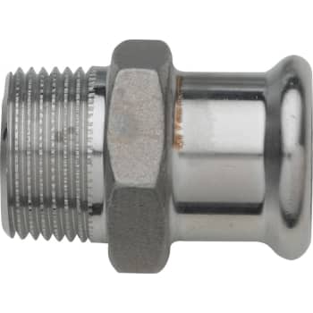 [034825482] 35 x 1" TURBO Inox overgangsnippel