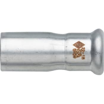 [034835514] 42 x 22 mm TURBO Inox reduktion nippel/muffe