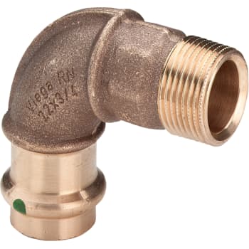 [035506232] 18 mm x 3/4" Sanpress overgangsbøjning 90°