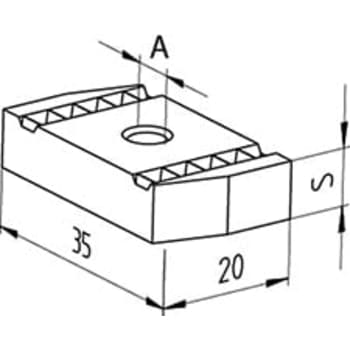 [018879110] Samontec FCN 10 skivemøtrik M10