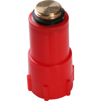 [018990004] 1/2" RG prøvestop rød