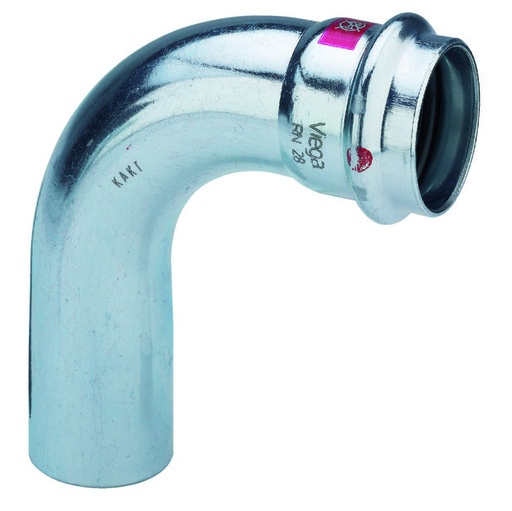 [033900015] 15 mm Prestabo bøjning 90 grader muffe/nippel