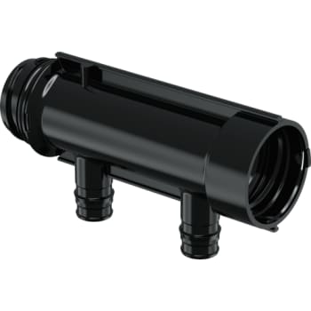 [045296216] Uponor Aqua PLUS fordelerrør Q&E PPM 1", 2X16 C/C 50mm