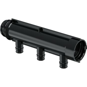 [045296316] Uponor Aqua PLUS fordelerrør Q&E PPM 1", 3X16 C/C 50mm