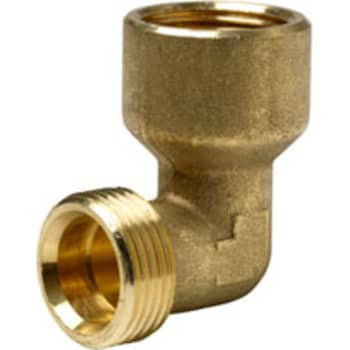 [045444304] 1/2" x 1/2" Vinkel nippel/rørgevind-muffe til Alupex Wavin