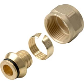 [045447320] 3/4" x 20 mm Alupex/Pex koblingssæt Wavin