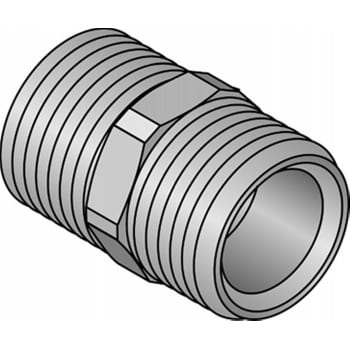 [045465104] Uponor Uni-C kompressions-brystnippel MLC 1/2"MT-1/2"MT