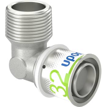 [045471382] Uponor S-Press vinkel m/nippel 32-R1"MT
