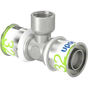 [045478365] Uponor S-Press tee reduceret m/muffe 32-Rp1/2"FT-32