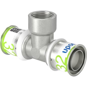 [045478371] Uponor S-Press tee reduceret m/muffe 32-Rp3/4"FT-32