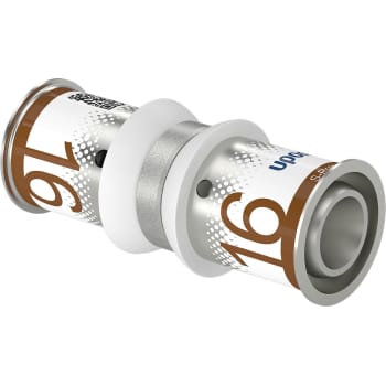 [045480016] Uponor S-Press dobbelt muffe 16-16