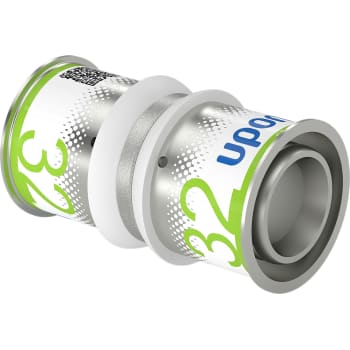[045480032] Uponor S-Press dobbelt muffe 32-32