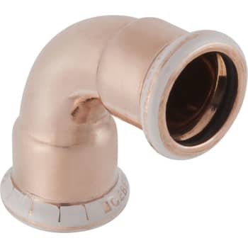 [045506022] 22 mm Bøjning CU 90° muffe/muffe Mapress