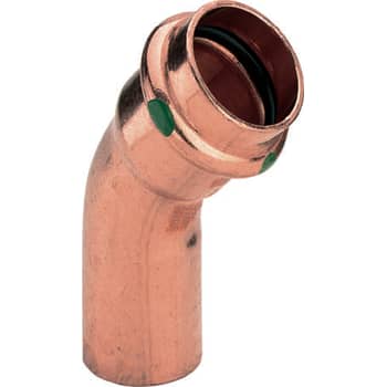 [045511028] 28 mm Bøjning 45° muffe/nippel Profipress