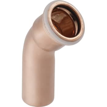 [045515015] 15 mm Bøjning CU 45° muffe/nippel Mapress