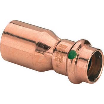 [045555166] 15 x 12 mm Reduktion nippel/muffe Profipress
