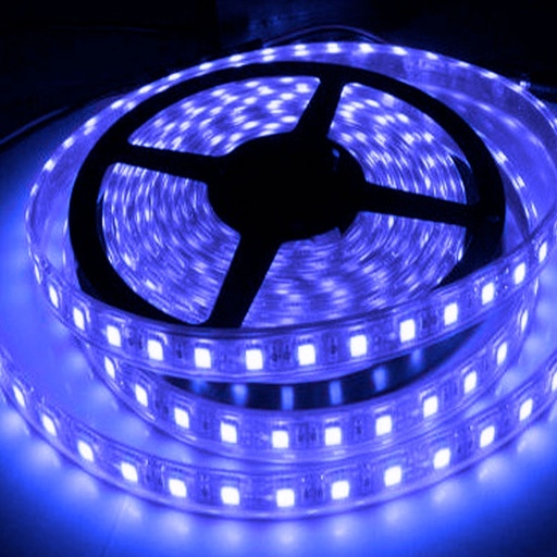 [35282013] 3,6W/m LED strip - 5m, blåt lys