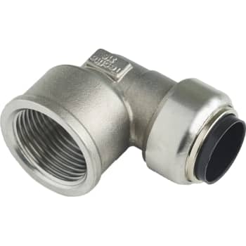 [046605015] Roth vinkel 15 x 1/2" muffe, indstikfittings i rustfri stål