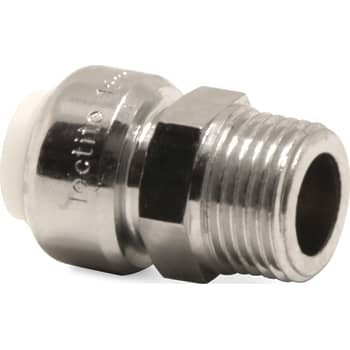 [047161116] 10 mm x 3/8" Nippel krom Tectite