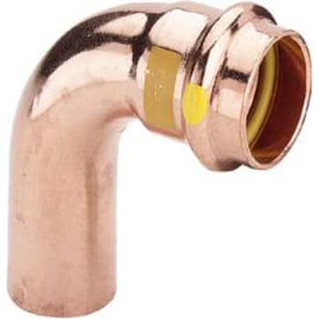 [047501018] 18 mm Bøjning 90° Gas muffe/nippel Profipress