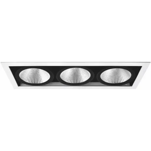 [9974551] DOWNLIGHT MD-251, LED, 3X10W, HVID/SORT, IP21