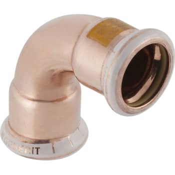 [047606015] 15 mm Bøjning CUG 90° muffe/muffe Mapress