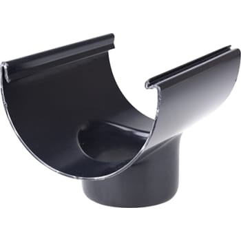 [275112540] Plastmo tudstykke, 10", Ø75mm, sort