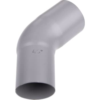 [275224140] Plastmo bøjning Ø75mm 45° grå