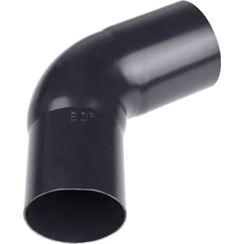 [275226540] Plastmo bøjning Ø75mm 60° sort