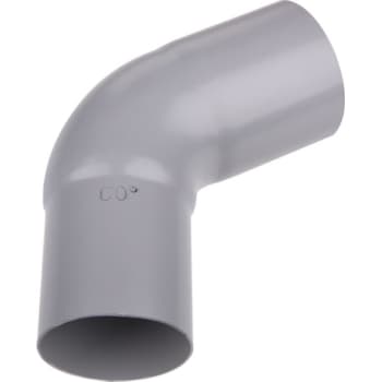 [275227140] Plastmo bøjning Ø75mm 75° grå