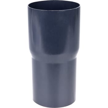 [275240240] Plastmo samlemuffe, Ø75mm grafit